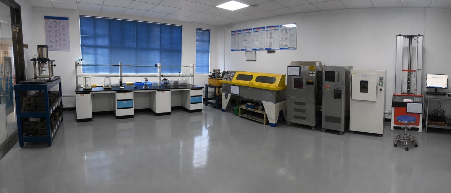 Quality Laboratory at Lanzhi Pipes factory